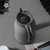 日本AKAW304不锈钢家用保温水壶保温壶办公室热水瓶大容量咖啡壶(900ml-经典黑)第4张高清大图