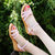 夏季新款凉鞋女坡跟韩版绑带侧空学院风女鞋罗马鞋h597(蓝色 37)第2张高清大图