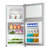 KEG/韩电 BCD-98D双门小型冰箱家用冷藏冷冻小冰箱宿舍小电冰箱第3张高清大图