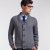 莱斯玛特LESMART 秋季新品 修身保暖纯棉长袖毛衣 CW13561(浅灰色 M)第3张高清大图