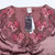 喜芬妮春秋款丝质蕾丝吊带长袖睡裙二件套女士睡衣家居服礼盒(8208紫色 XXL)第3张高清大图