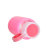 碧辰 耐热玻璃多彩果冻水瓶 180ML(粉色)第2张高清大图