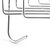 摩恩浴室三角篮卫浴五金挂件角篮卫生间墙角置物架(90101)第5张高清大图