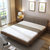 美天乐 床 北欧床 1.5米1.8米实木床 软靠单双人床 卧室家具(1.8*2米胡桃色 床)第5张高清大图