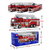 鸭小贱1：32超级合金消防车玩具模型 灯光音乐回力 云梯消防水枪儿童玩具汽车632-8(高登平台车)第3张高清大图