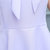 VEGININA 2017夏季新款V领连衣裙显瘦修身裙子韩版小香风无袖短裙 9373(粉红色 XL)第5张高清大图