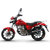 启典KIDEN摩托车 升级版KD150-K 单缸风冷150cc骑式车(宝石红升级版大货架款)第4张高清大图