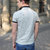 2014麦金浓夏装新款 都市时尚男短T恤 运动休闲波点男装短袖t恤(灰色 2XL)第2张高清大图