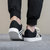 阿迪达斯男鞋帆布鞋2020夏季新款低帮轻便板鞋运动鞋AW3890(粉红色 44.5)第3张高清大图