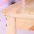 亿景鸿基 幼儿园桌椅儿童实木桌子椅子套装家用塑料学习桌玩具书桌木质(实木色 YKZ023单椅)第2张高清大图