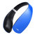 Leme EB30 蓝牙耳机 澎湃低音 一体化水滴式设计 贴耳舒适 蓝色第2张高清大图