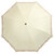 天堂伞 百花公主黑胶丝印包波浪边三折蘑菇晴雨伞太阳伞(米黄)第2张高清大图