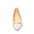 Daphne/达芙妮单鞋女时尚金属装饰蛇皮纹尖头女单鞋女1015101033(白色 38)第5张高清大图