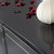 银卧现代简约餐厅储物备餐柜餐边柜黑色烤漆碗柜不锈钢玄关柜(黑色 默认)第5张高清大图