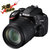 N尼康 (Nikon) D3200(VR18-105 KIT)单反数码相机(黑色 套餐五)第2张高清大图