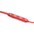 漫步者（EDIFIER）W200BT颈挂版蓝牙耳机运动双耳跑步开车耳塞入耳式 红第3张高清大图