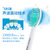 飞利浦电动牙刷 HX3216 成人自动充电声波式震动牙刷智能两分钟计时净白牙齿全身防水(天蓝色赠4只刷头+旅行盒)第3张高清大图