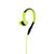 Pisen/品胜 R101运动耳机挂耳式跑步迷你双耳通用线控入耳式1.3米(青草绿)第2张高清大图