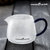 玻璃公杯加厚耐热公道杯大号滤茶杯304不锈钢茶漏分茶器套装(CD-556T)第3张高清大图