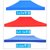 雨棚顶布 遮阳棚篷布定做3大3帐篷伞布四角遮阳伞布 定做广告印刷(普通2.5*2.5蓝色)第3张高清大图