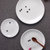 牛排盘子陶瓷圆形西餐盘子纯白菜盘家用碟子浅盘平盘菜碟西式餐具(8英寸浅盘(直径约20cm))第3张高清大图