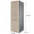 容声(Ronshen)BCD-220WKB1NYC三门风冷无霜小户型家用电冰箱多门钢化玻璃面板节能省电冰箱(220)第3张高清大图