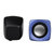 二小（R-XIAO）S181 迷你电脑音箱 (黑蓝)第2张高清大图