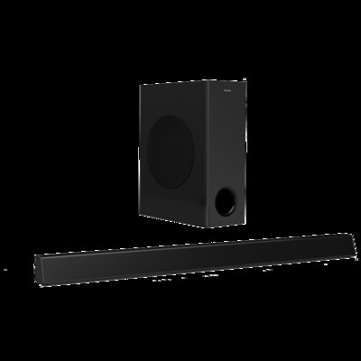 飞利浦（PHILIPS）HTL3310 回音壁 家庭影院 soundbar 虚拟5.1声道音响 无线低音炮 电视环绕音箱(黑色 官方标配)