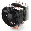 九州风神（DEEPCOOL）霜塔多平台（支持2011架构）、双风扇、4热管、底部CTT工艺、高性能、超静音。