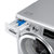 Bosch/博世 WDG284681W 8公斤变频滚筒洗衣机 洗烘一体银色第2张高清大图