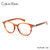 Calvin Klein卡文莱恩 CK眼镜框CKJ956AF男女同款近视眼镜框全框板材眼镜文艺大框眼镜架(琥珀色 49mm)第3张高清大图