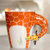 豪峰 创意陶瓷杯马克杯咖啡杯牛奶杯早餐杯卡通可爱水杯带勺(长颈鹿3D杯带勺)第5张高清大图