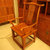 红木家具2.2米书桌实木办公桌三组合书柜缅甸花梨木大果紫檀(其他 单个书柜)第4张高清大图
