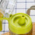 茶花油壶玻璃防漏油大号塑料盖装酱油瓶醋瓶油瓶530ML(绿茶色_大号530ml_)第5张高清大图