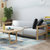 忆斧至家 布艺沙发简约现代小户型沙发客厅家具可拆洗三人位布沙发转角组合(浅灰色 单人位（0.78m）)第4张高清大图