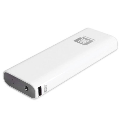 纽曼（Newmine）13000毫安移动电源（白色）U130 双USB高效输出 LED强光手电 智能充电宝