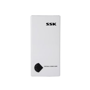 飚王（SSK）SRBC513移动电源充电宝（白色）（8800mAh）