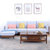 恒兴达 北欧全实木白橡木沙发1+2+3组合现代客厅轻奢家具实木沙发(胡桃色 单人位)第3张高清大图
