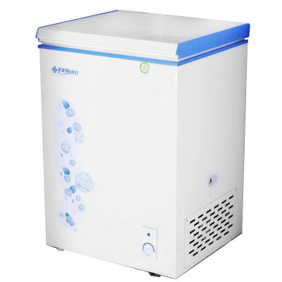 美菱（MeiLing）BC/BD-100DT 冰柜   100升L顶开式（白色）冰柜