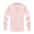 月牙泉13春装新款男装礼服粉红色衬衫 韩版修身纯棉男士长袖衬衣(Y72005普 40)第5张高清大图