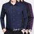 太子龙(TEDELON) 男子时尚休闲衬衫73230（多色可选）(黑色 XXXL)第2张高清大图