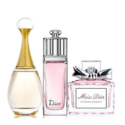Dior迪奥女士香水Q版礼盒三件套（真我+甜心+魅惑5ml）(三件套 5ml)