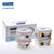 韩国Glasslock原装进口钢化玻璃保鲜盒饭盒冰箱储存盒收纳盒家庭用礼盒套装(GL403A三件套)第3张高清大图