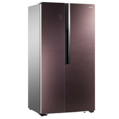 容声(Ronshen) BCD-629WKS1HPGA  629立升 对开门 冰箱 时尚外观 光印棕