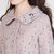 苏白系列-烟花烫GLP2017冬新款女装毛呢外套+半身裙套装 依璇可璇(粉紫色 XL)第4张高清大图