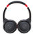 铁三角（Audio-technica）ATH-S200BT 头戴式密闭型蓝牙耳机 手机耳机 无线耳机 黑红色第2张高清大图