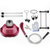 【尚品美的】YGD20D1 蒸汽挂烫机 2L 双杆 家用手持/挂式电熨斗(红色)第4张高清大图