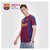 巴塞罗那足球俱乐部官方商品丨巴萨球迷球衣T恤 梅西德容印号签名(桔色 L)第4张高清大图
