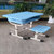 学生单人塑料可调节课桌凳 YY-0188(蓝色（可指定） 默认)第3张高清大图