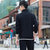 艾酷狼2015春秋季新款休闲套装长袖卫衣运动服运动套装男(黑色 M)第2张高清大图
